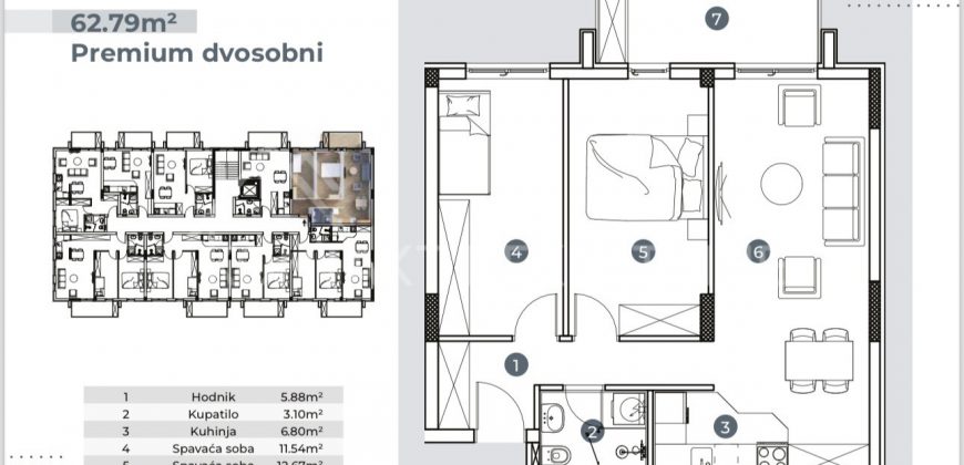 Dvoiposoban Apartman – Central Park Vrdnik